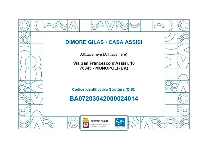 Dimore Gilas - Casa Assisi Monopoli